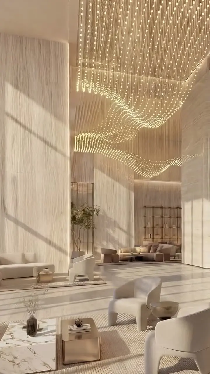 Renders of the fully furnished interiors at Serenz by Danube