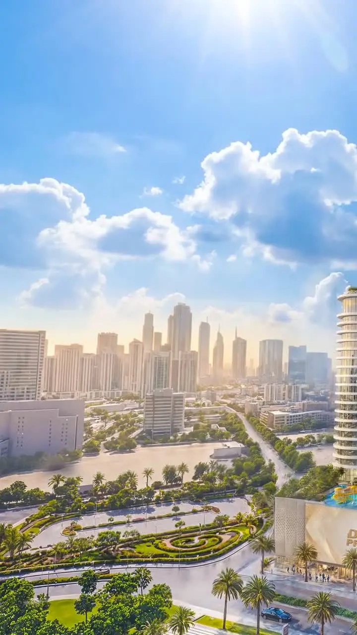 Renders of the 50-storey Serenz tower in JVC, Dubai